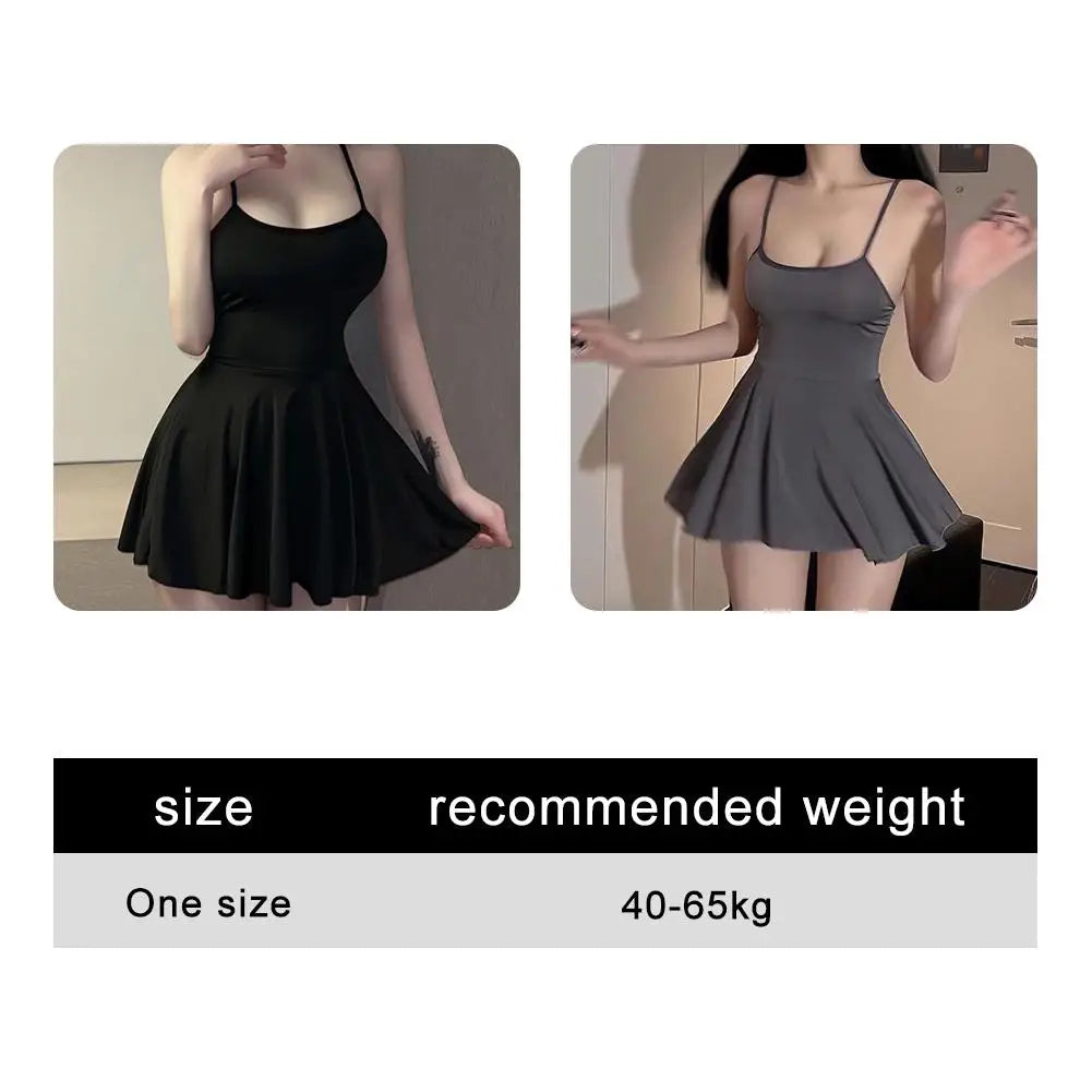 Backless Pleated Mini Dress — Smooth, Sexy & Alluring